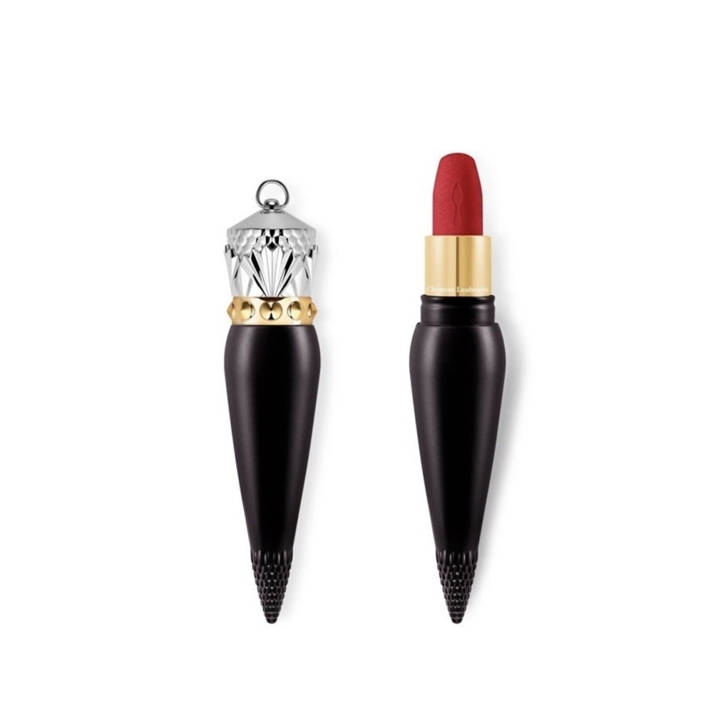 CHRISTIAN LOUBOUTIN - VELVET MATTE LIP Red DRAMADOUCE 005M‎ 0.13 OZ In BOX Money - Picture 3 of 8